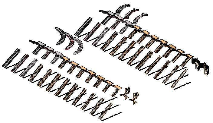 I recently downloaded the revit (railing) files from moddex systems. Revit Sample Stair And Railing Files Revit 2021 Autodesk Knowledge Network