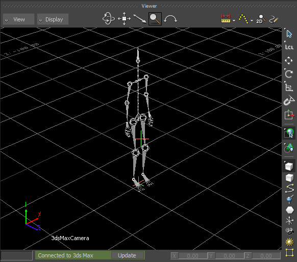 Create and send a 3ds Max biped to MotionBuilder