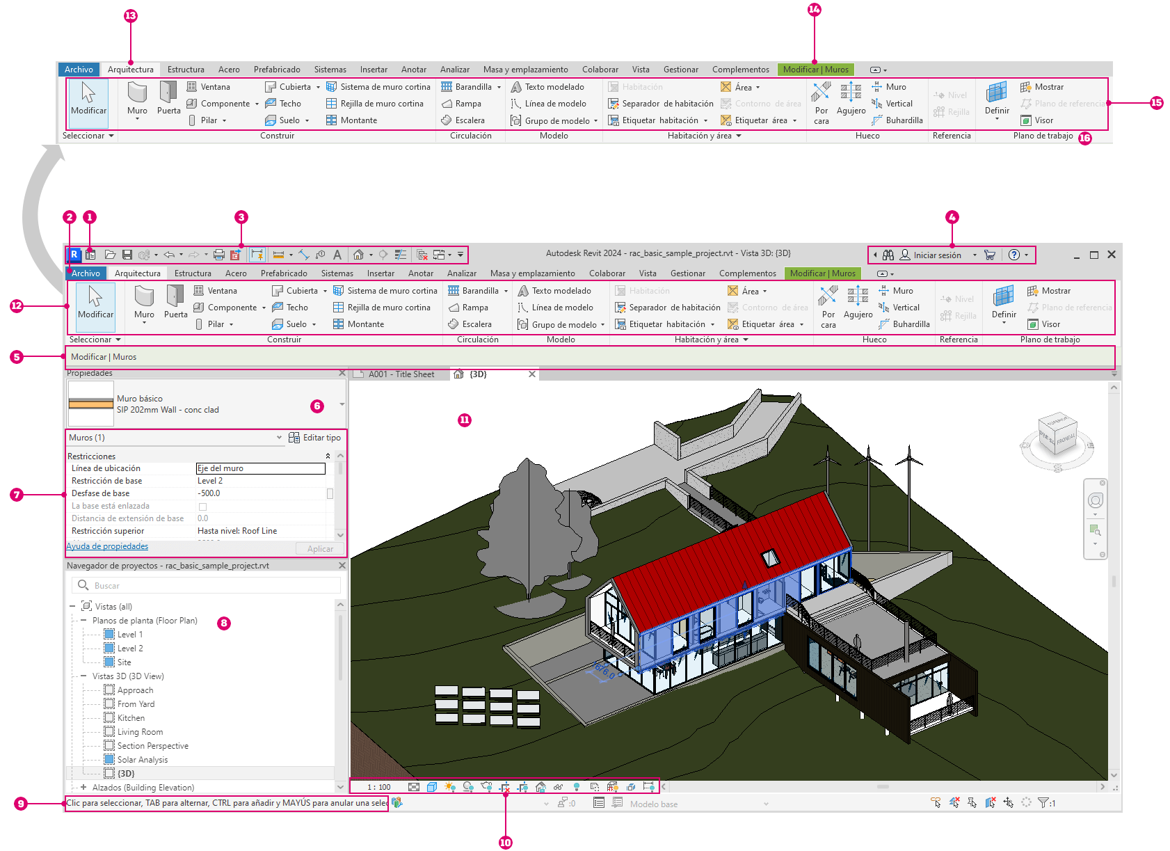 Componentes de la interfaz de usuario