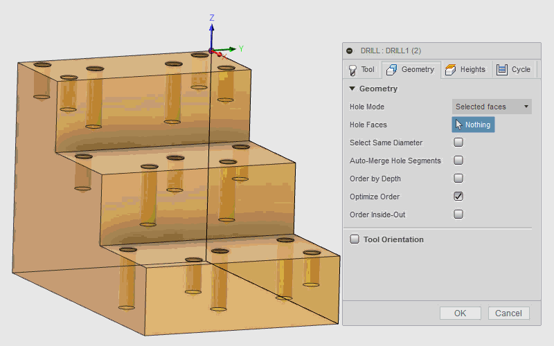 Fusion 360 Help Drilling Dialog Autodesk