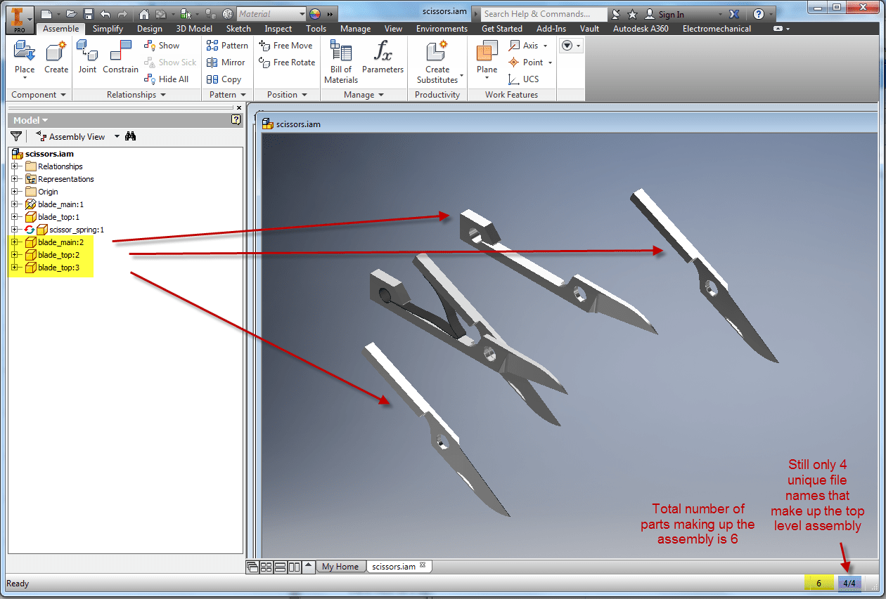 Inventor Determining how many files are in your assembly Inventor