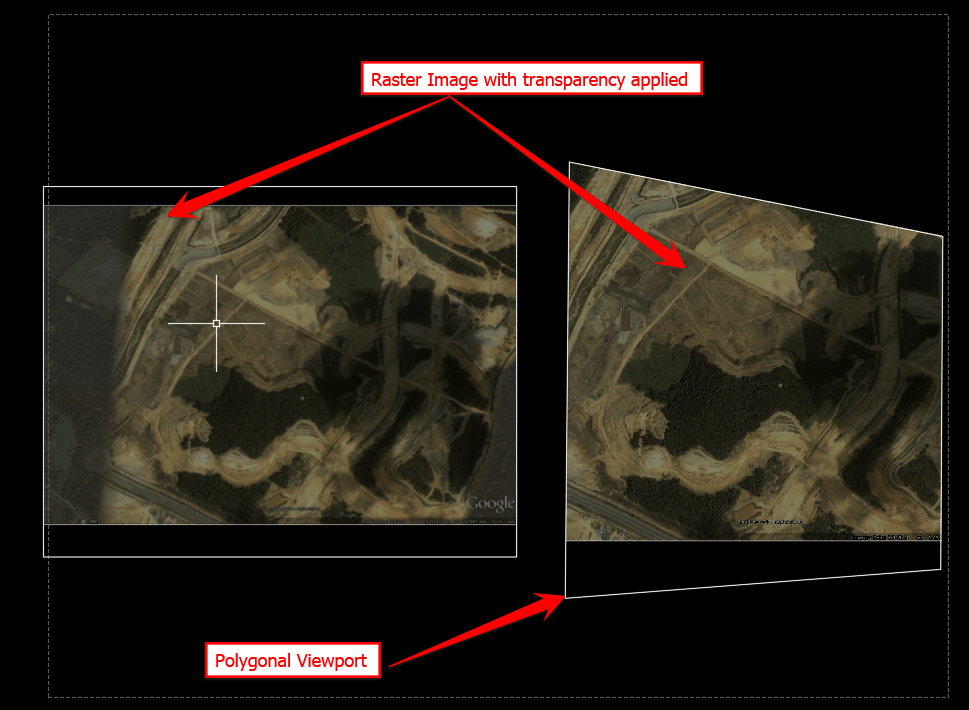Polygonal Viewport and polygonal VPClip turns off raster image with