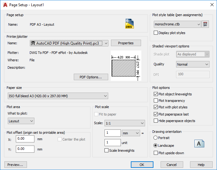 Export PDF with multiple drawings using Master DWG in AutoCAD.