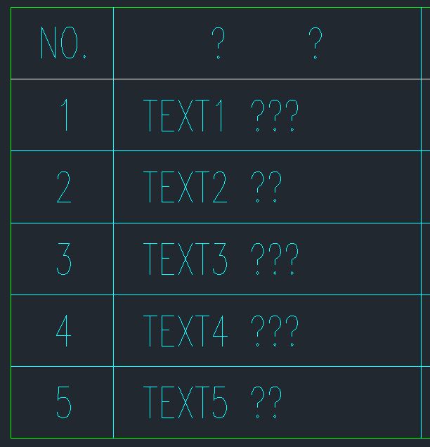 Asian character fonts in AutoCAD are displayed or plotted as question