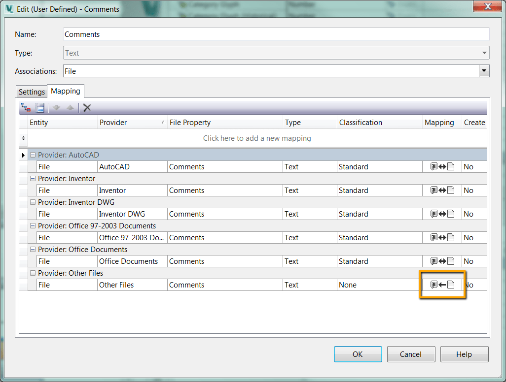 Unable to edit properties in Vault as field is greyed out Vault