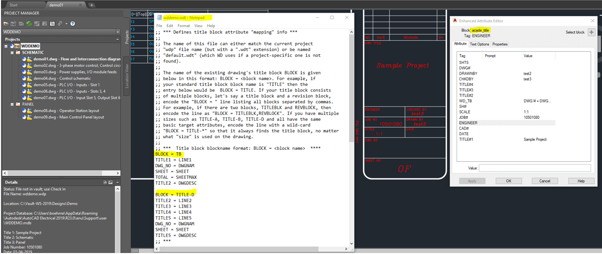 How to integrate AutoCAD Electrical with Vault Professional