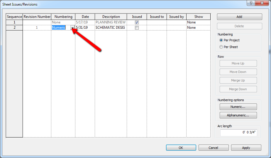 Current Revision Parameter not populating on a Revit sheet