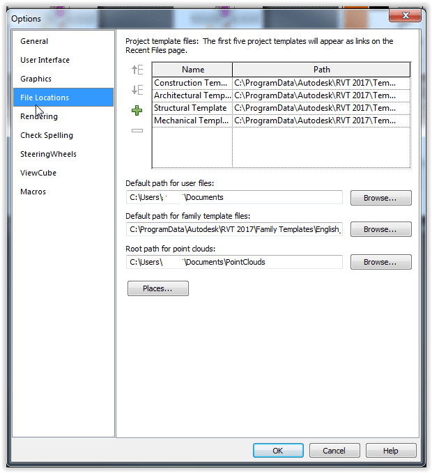 How to change defaults from metric to imperial or vice versa in Revit