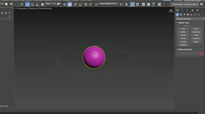 How to animate an object along a spline path or curve with Path Constraints 3ds Max Autodesk