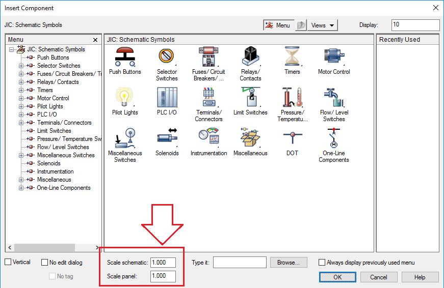 AutoCAD Electrical symbols insert at the wrong size or scale