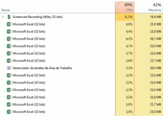 Slow performance and many excel spreadsheets loaded when opening