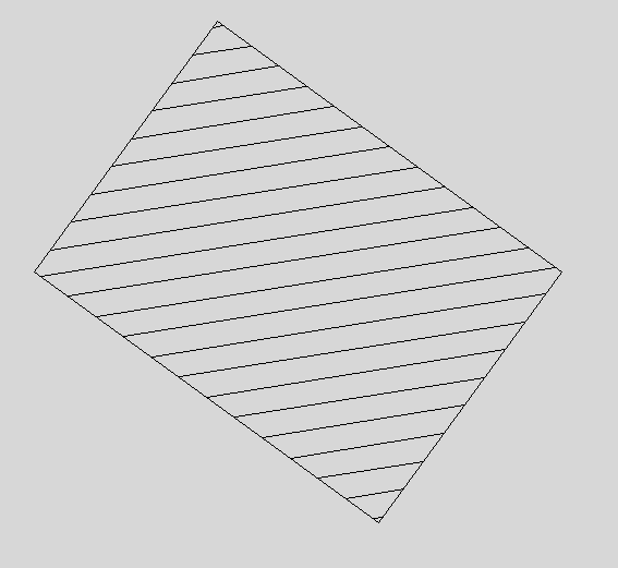 How to create hatch with rotation in AutoCAD