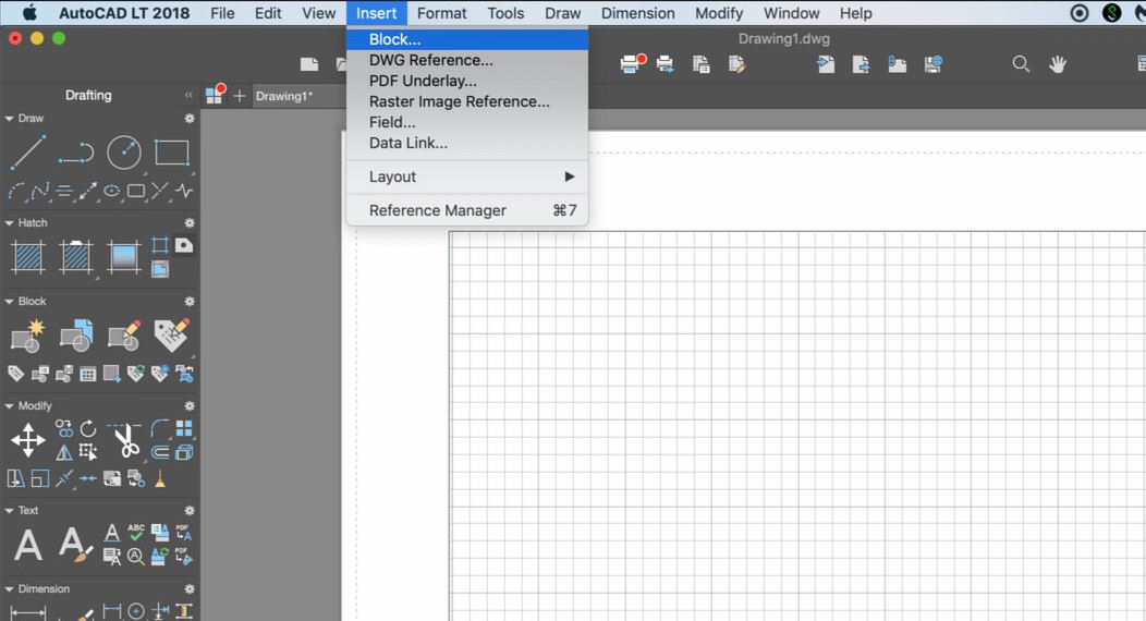 How to place a Title Block on a Layout in AutoCAD