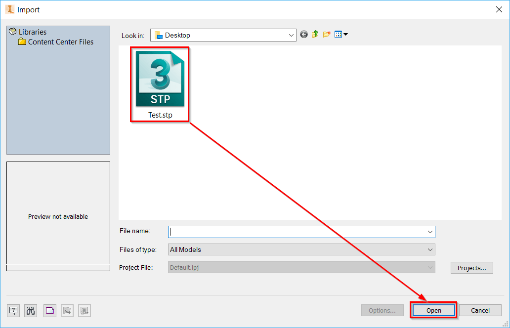 如何在Inventor中将STEP文件作为单个零件或实体导入