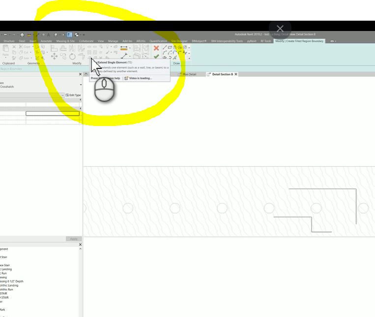Modify tools in assembly views are greyed out in Revit
