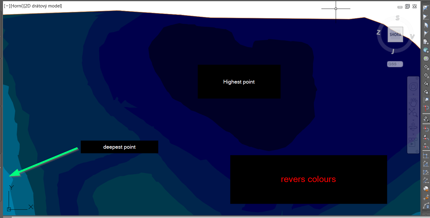Elevation Banding color appears to be inverted in Civil 3D