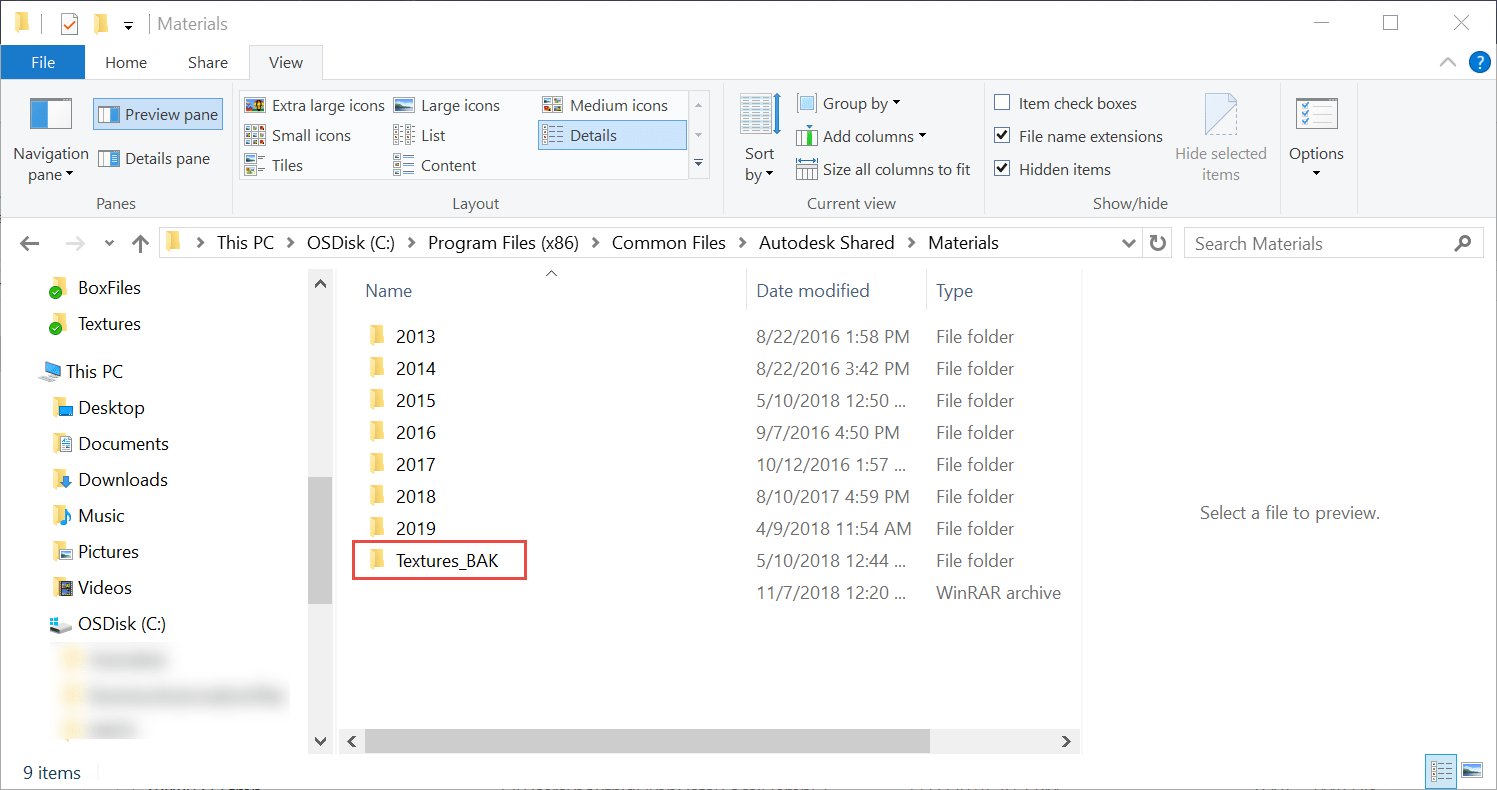 Error "Failed to load texture file C\Program Files