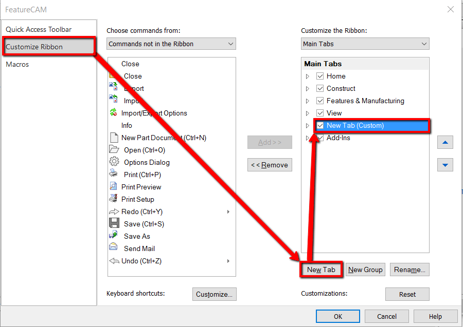 User defined icons are getting lost from the quick access toolbar in