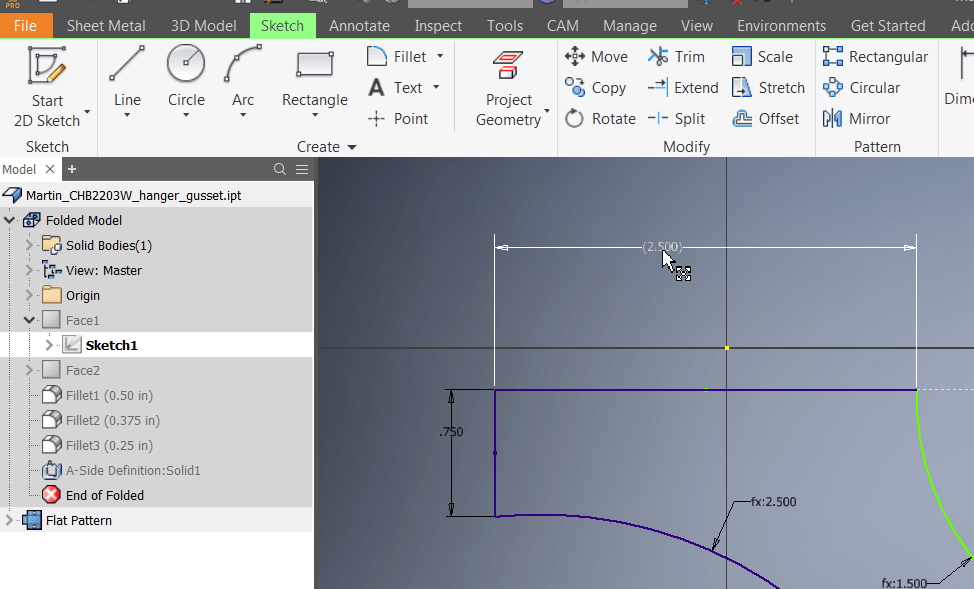 Sketch Dimension Are All Driven Dimensions In Inventor | Inventor 2019 |  Autodesk Knowledge Network