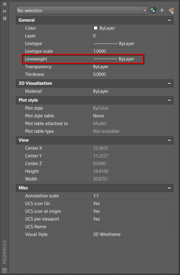 Lineweights Plot Thicker or Lighter than Expected in AutoCAD
