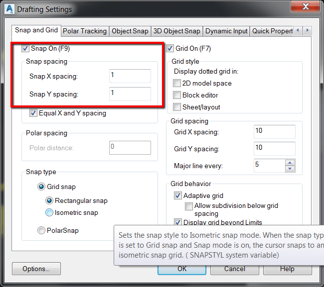 Der Cursor überspringt einige Objektfänge und wird beim Zoomen in