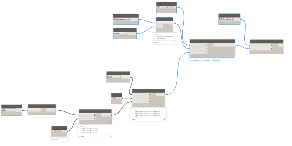 Define / Set Revit View Filter with Dynamo Revit 2019 Autodesk