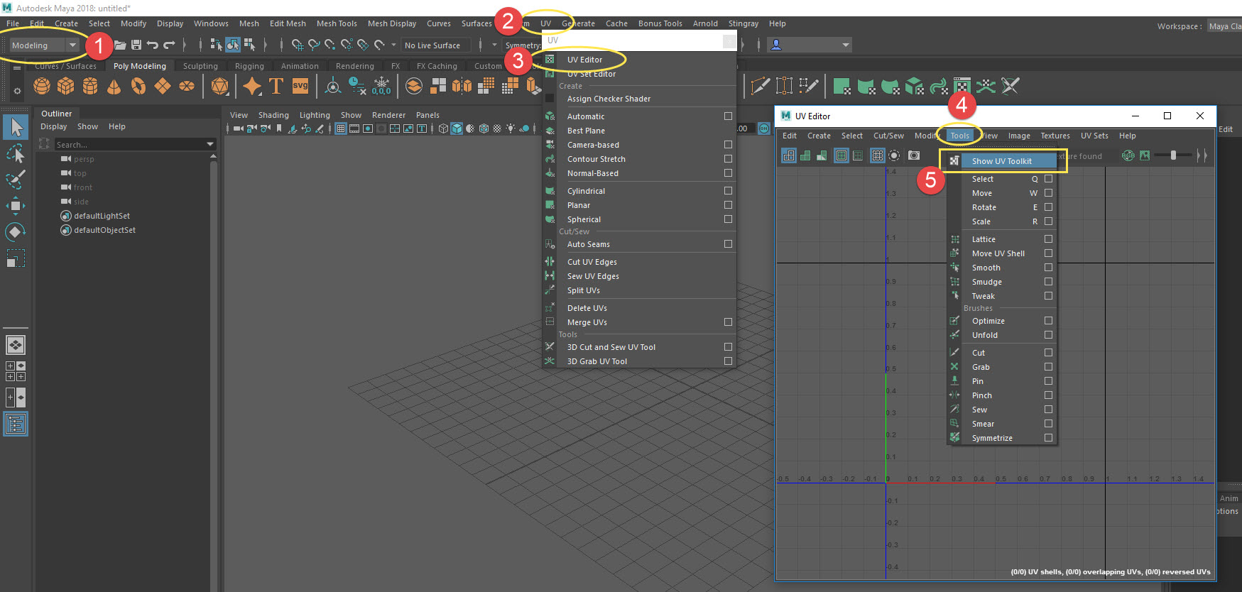 UV Toolkit missing in Maya LT and Maya Maya 2018 Autodesk Knowledge