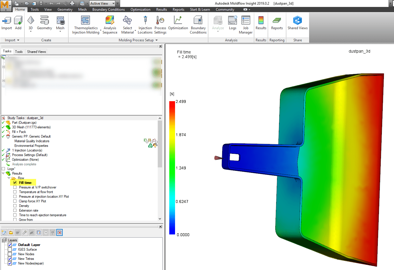 How to export an Animation or Image of a result file in Moldflow Moldflow Insight Autodesk