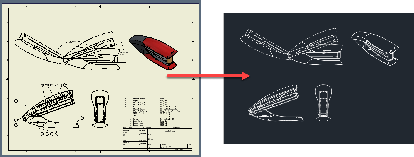 Dimensions and texts don't show up in exported AutoCAD DWG / DXF