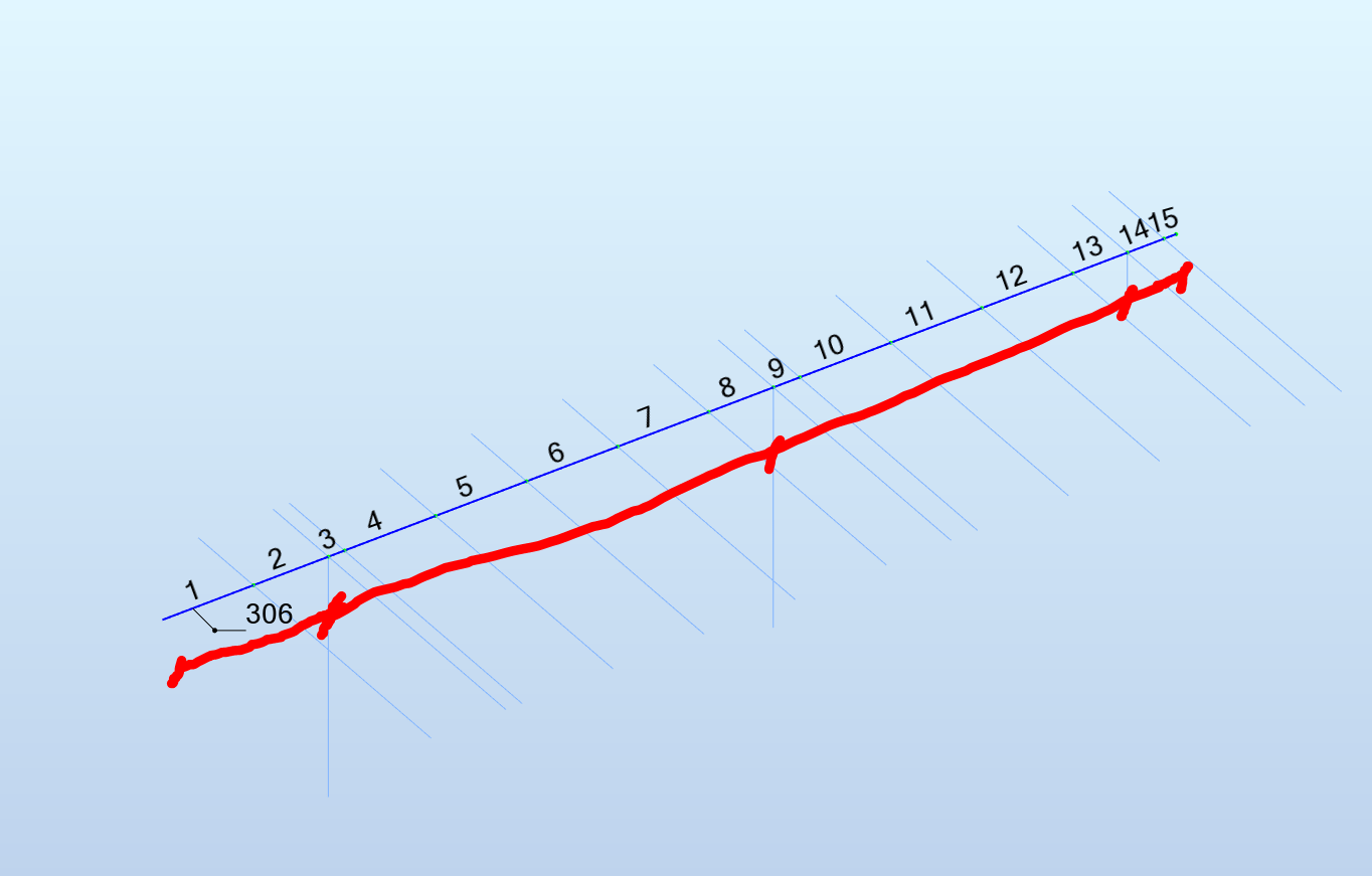 How to define correctly lateral buckling length for steel beam divided