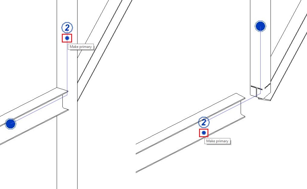 Miter Beams to a Column in Revit Revit Autodesk Knowledge Network