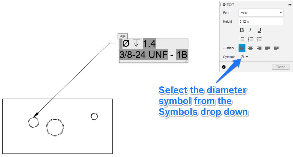 Wrong drill hole size for tapped holes in Fusion 360