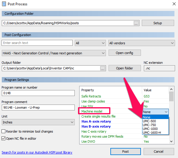 HAAS NGC post tries to rotate the b-axis further than allowed