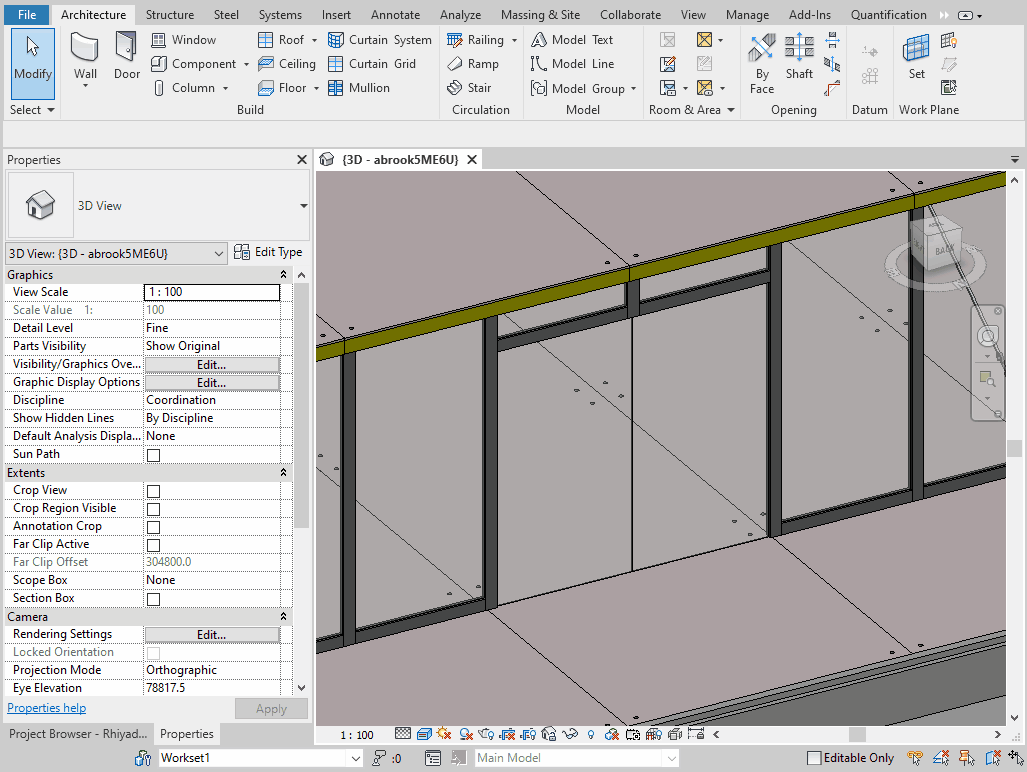 How To Put Curtain Wall Door In Revit
