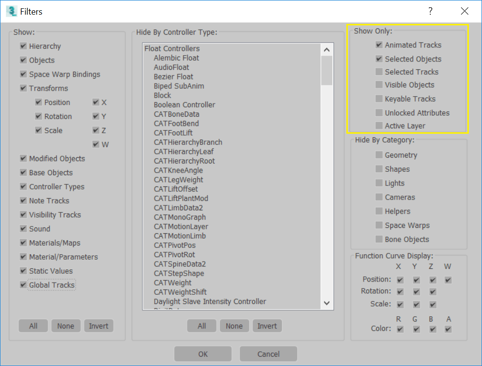 Cannot copy and paste keys in the 3ds Max Curve Editor 3ds Max