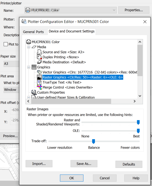 Some OLE objects, embedded images do not plot from AutoCAD AutoCAD