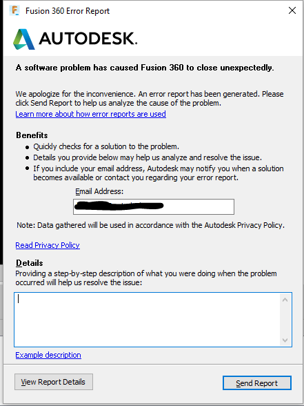 Autodesk Fusion does not start
