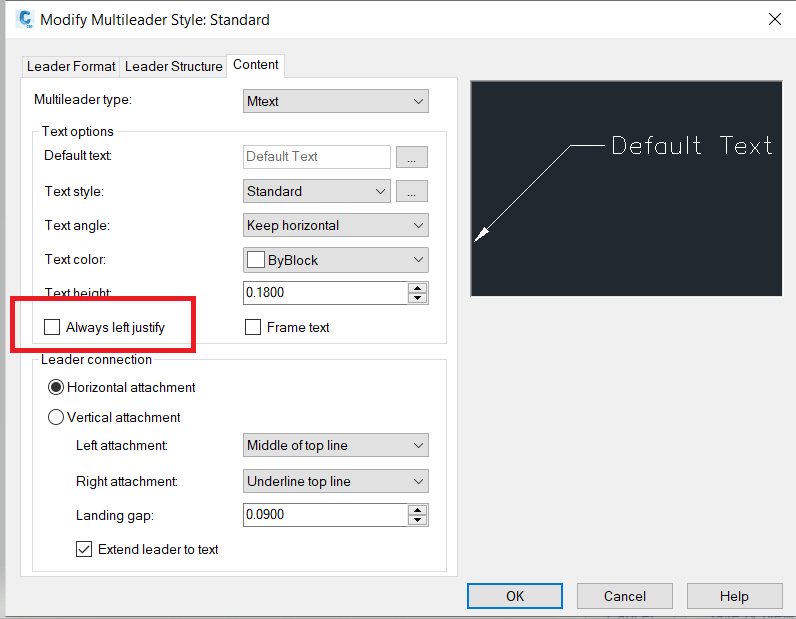 La justification des lignes de repère multiples change sans cesse une