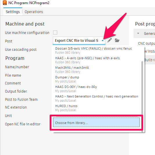 How to create a CSV or Excel setup sheet in Fusion 360