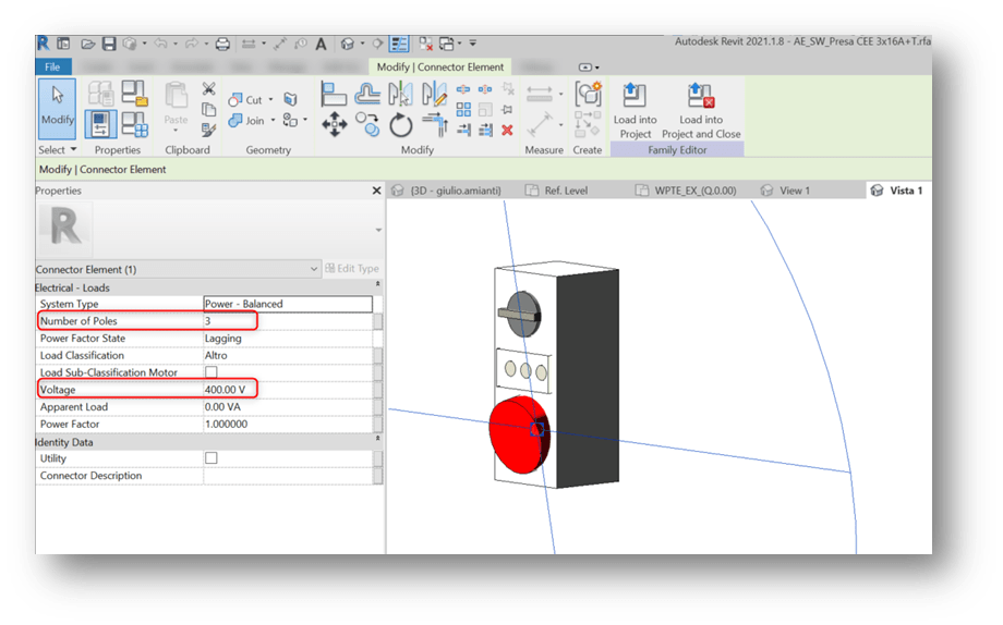 How to connect two different electrical components (with different