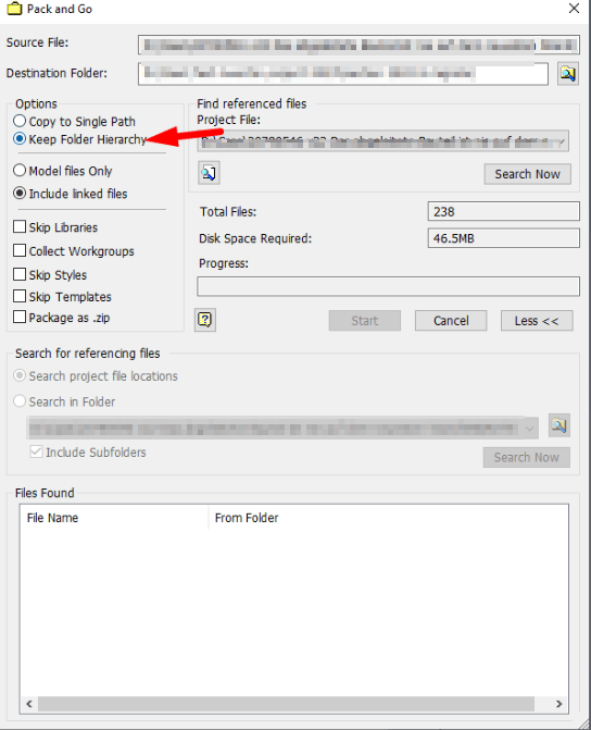 Resolve link window appears while opening Assembly, which was copied