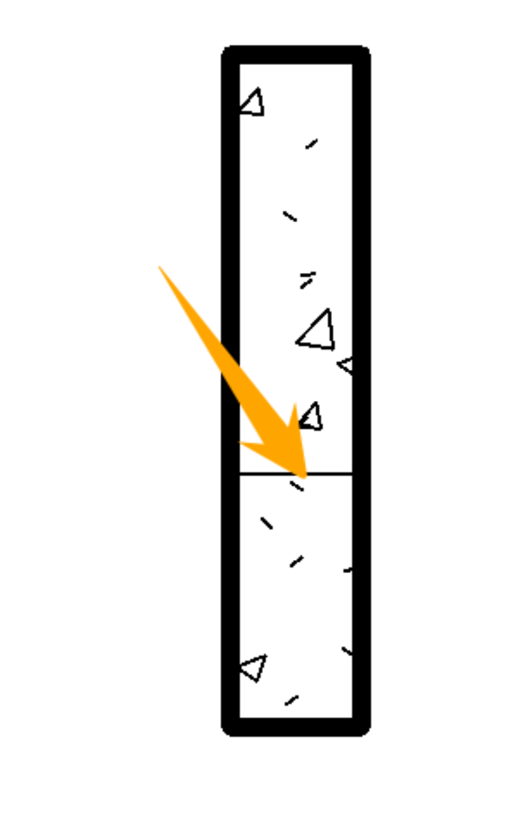 Line thickness between different elements that are joined is always thin