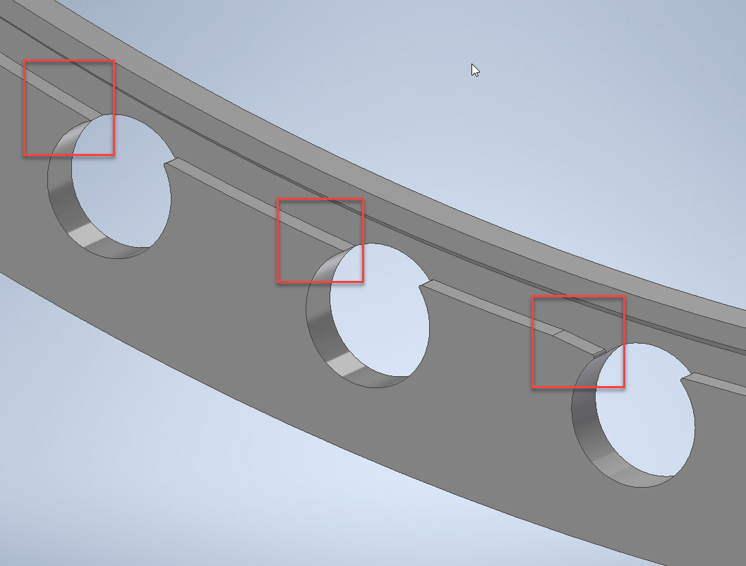 "Chamfer Could not build this Chamfer" "One or more feature