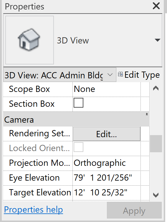 Revit published 3D views are not showing geometry when model is added
