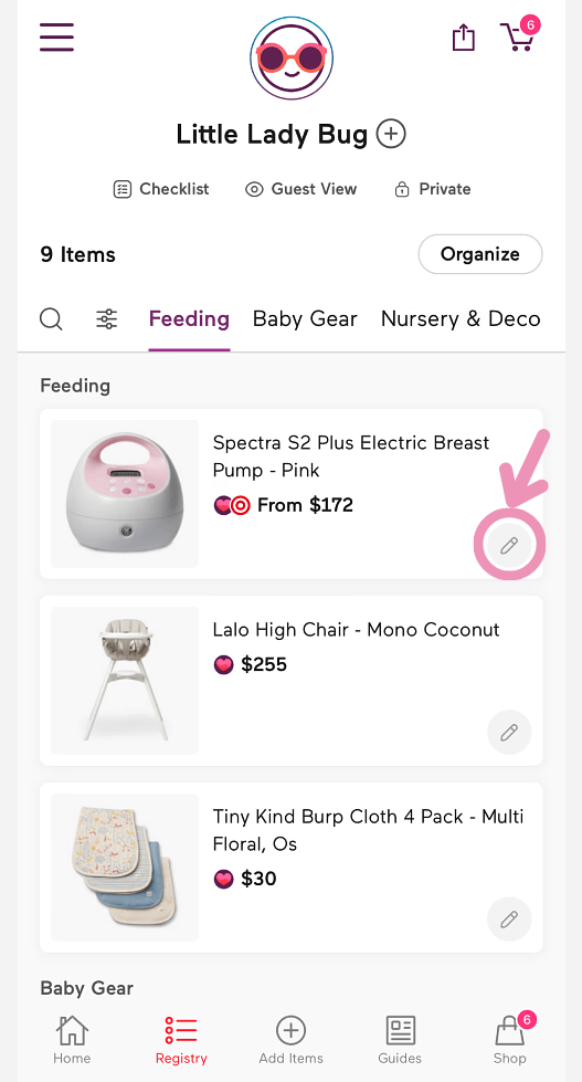 How do I add size and color preferences to my gifts? Babylist Help Center