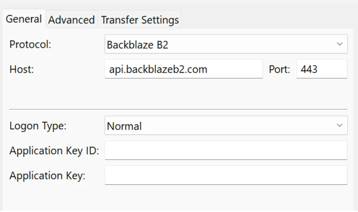 Quickstart Guide for Filezilla Pro and Backblaze B2 Cloud Storage
