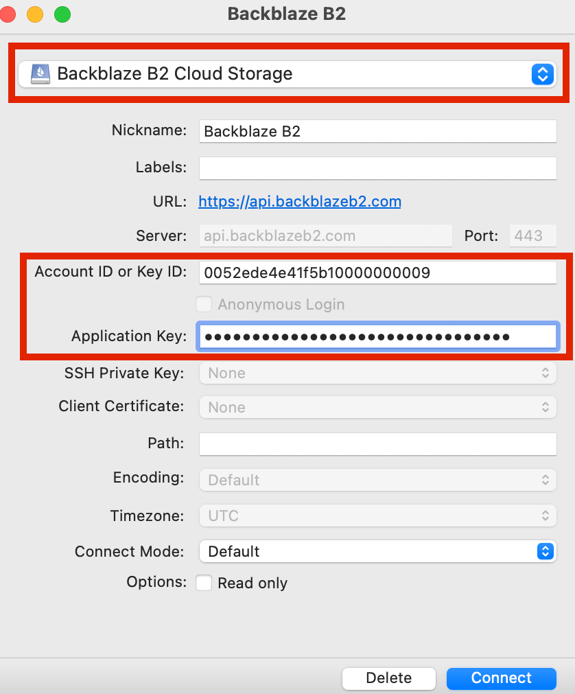 Quickstart Guide for Mountain Duck and B2 Cloud Storage Backblaze Help