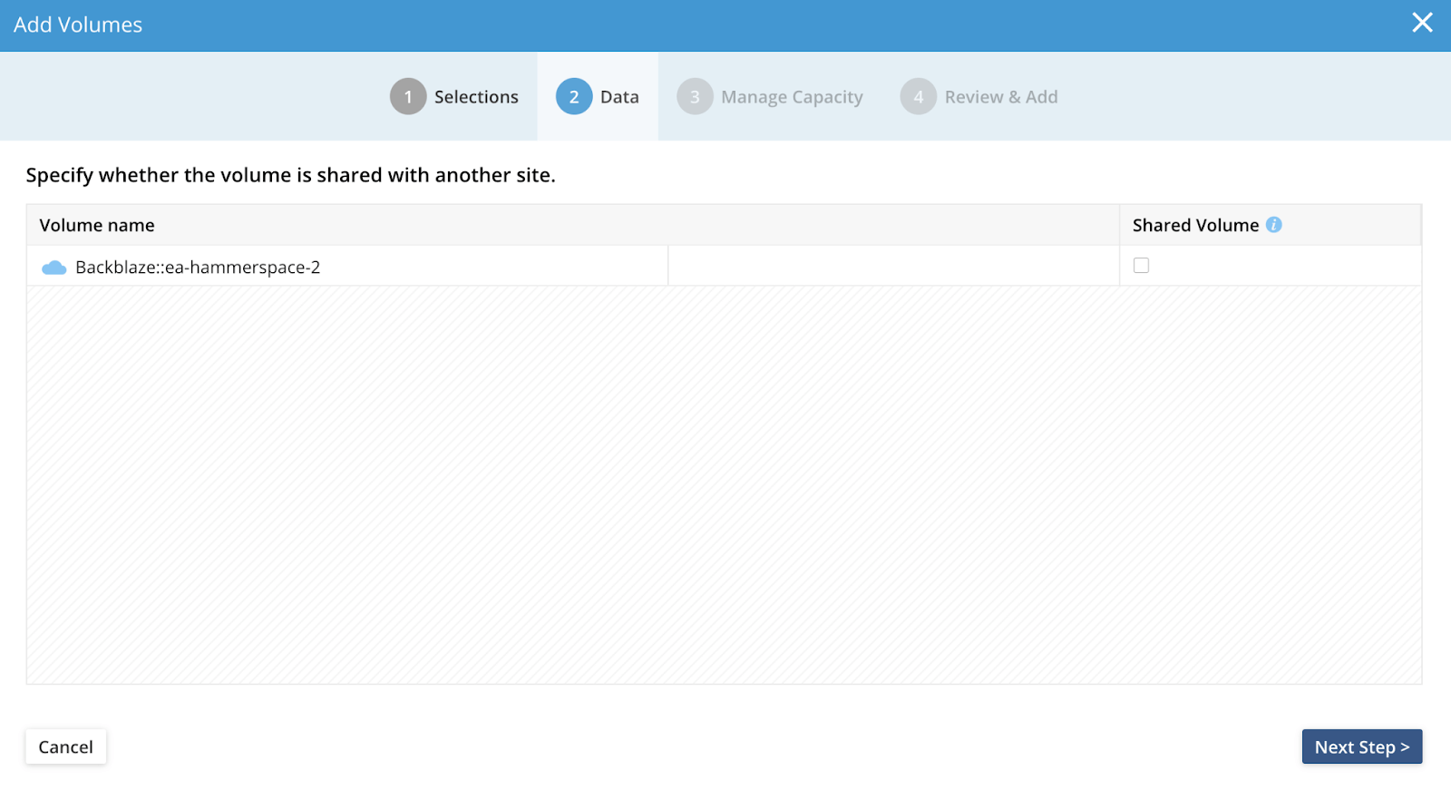 Quickstart Guide for Hammerspace and Backblaze B2 Cloud Storage