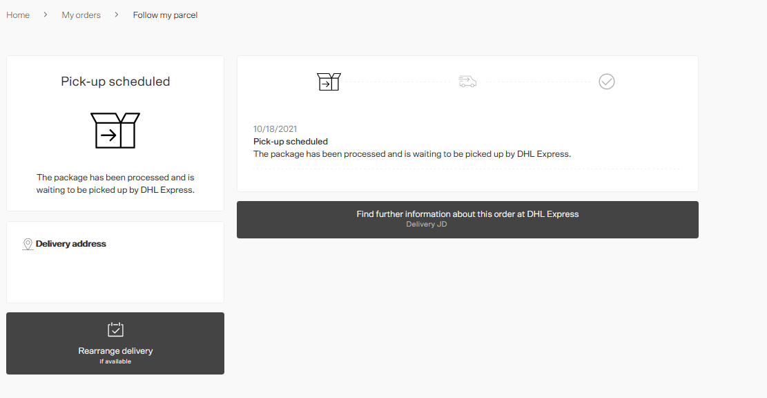 Finding the detailed tracking Back Market Help Center United Kingdom