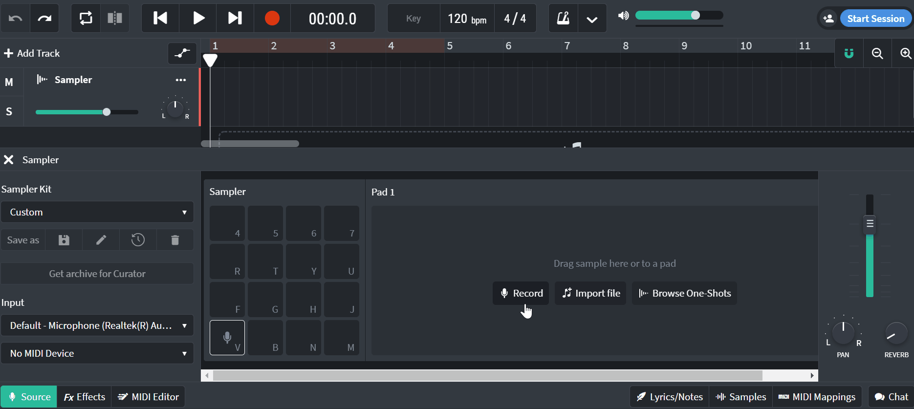 How do I use Sampler? BandLab Help Center